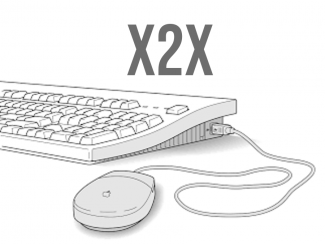 Controlant distints ordinadors des del mateix teclat i rató amb x2x