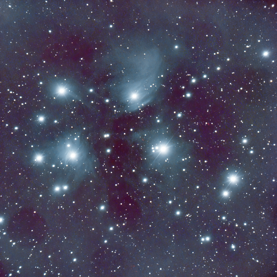 M45, les plèiades