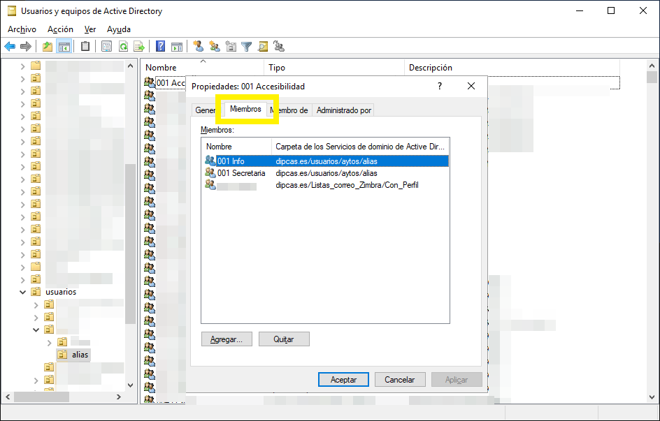 Creant grups i subgrups en Active Directory des de la terminal de PowerShell