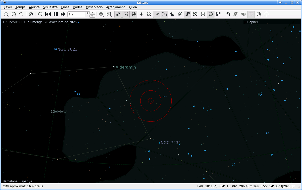 Mu Cephei a Cantavella