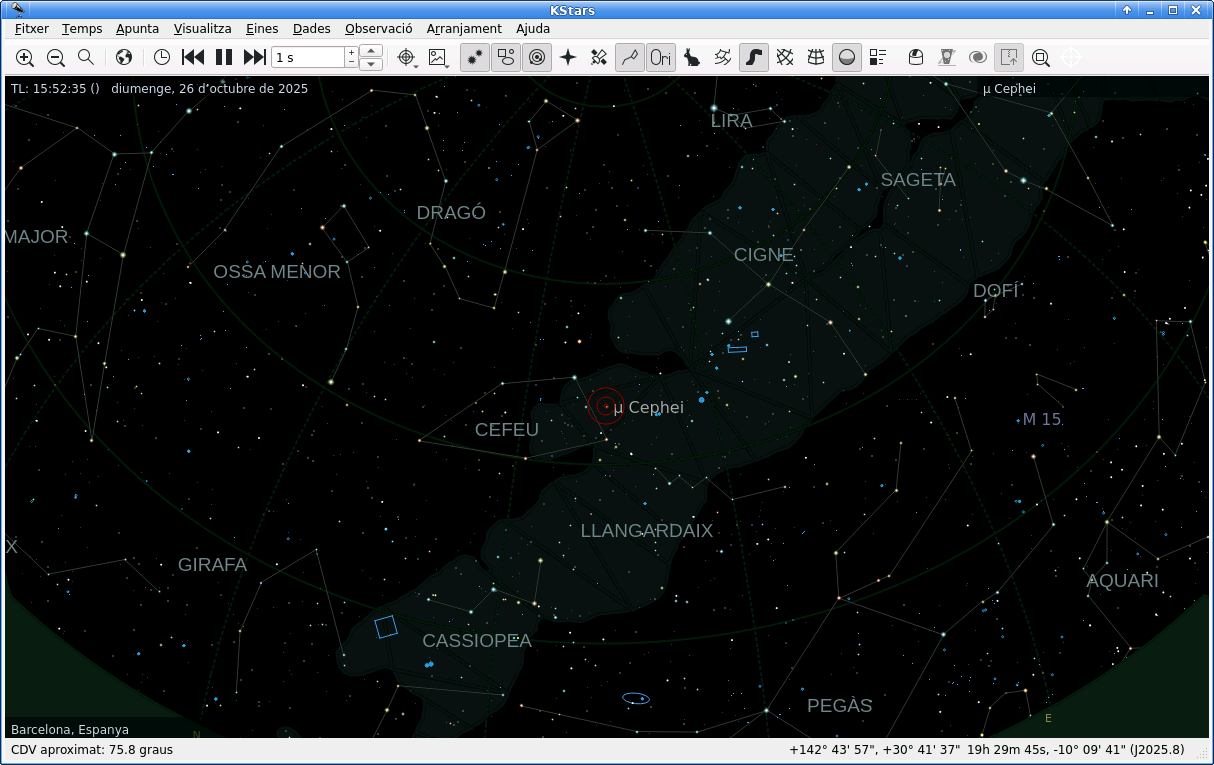 Mu Cephei a Cantavella