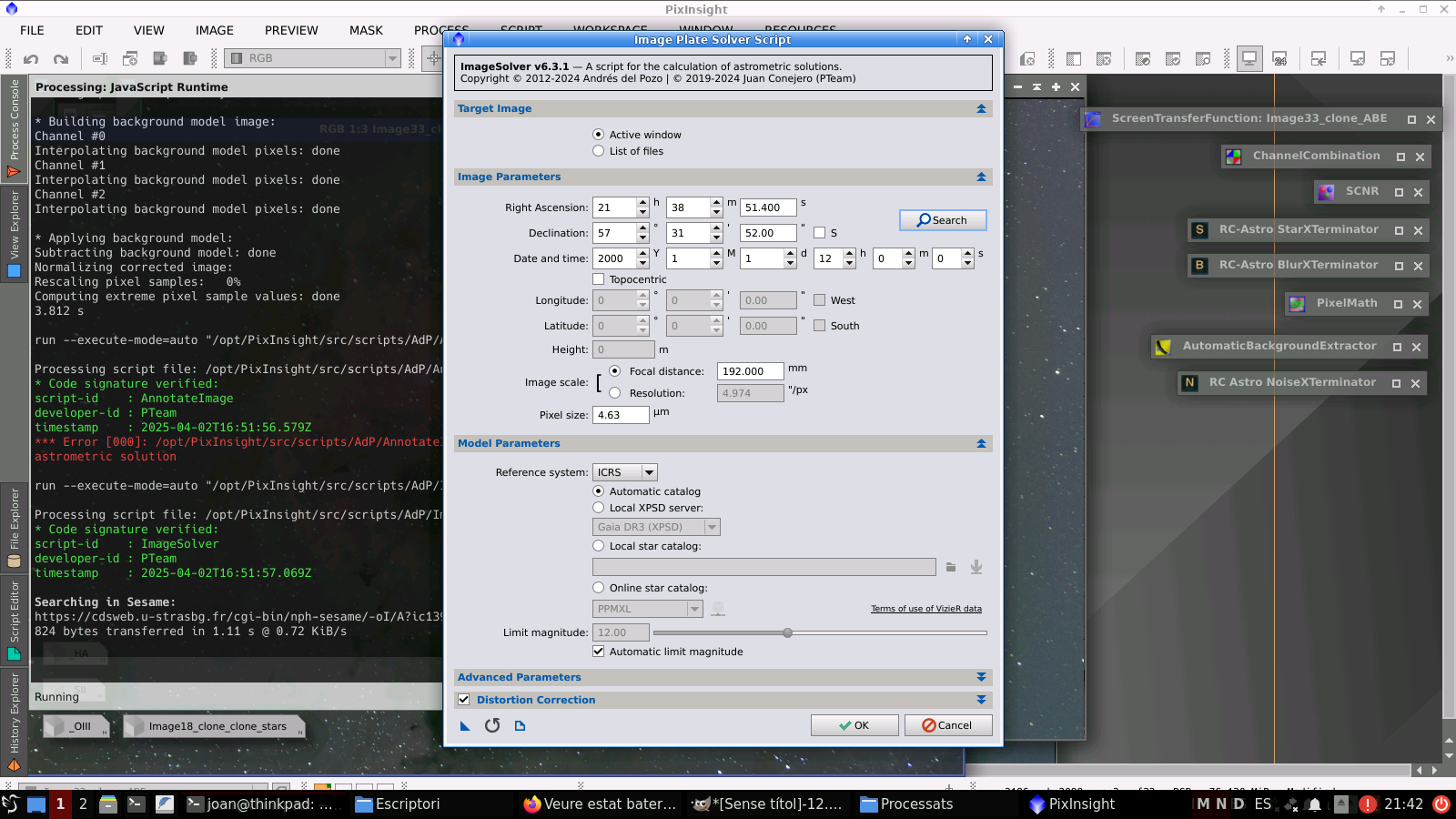 IC1396 HortaSud Astronomia