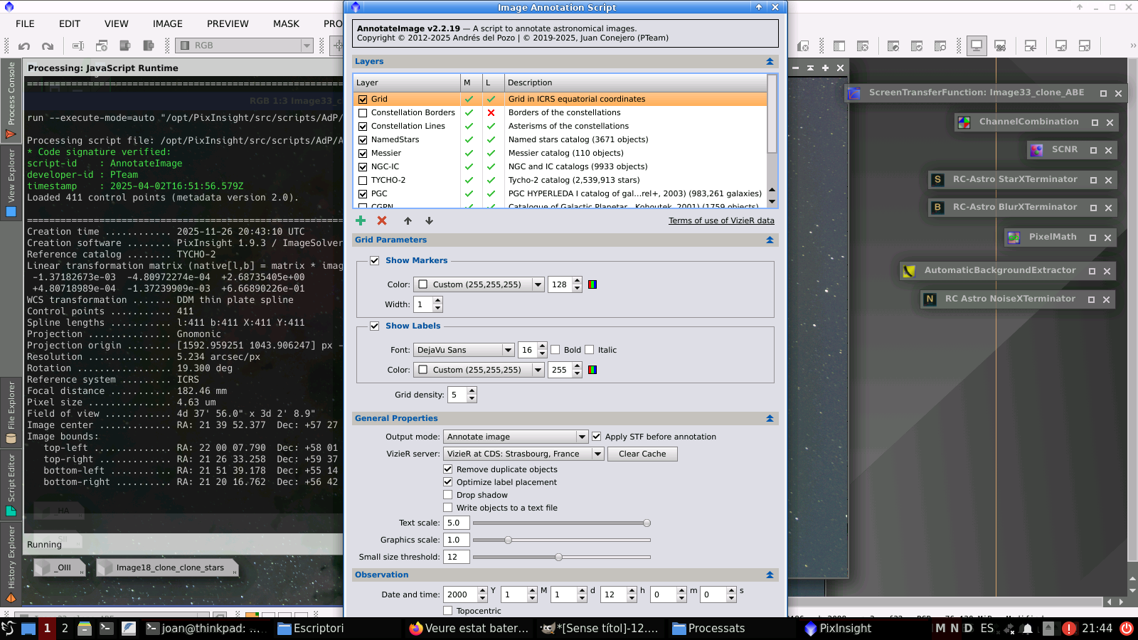 IC1396 HortaSud Astronomia