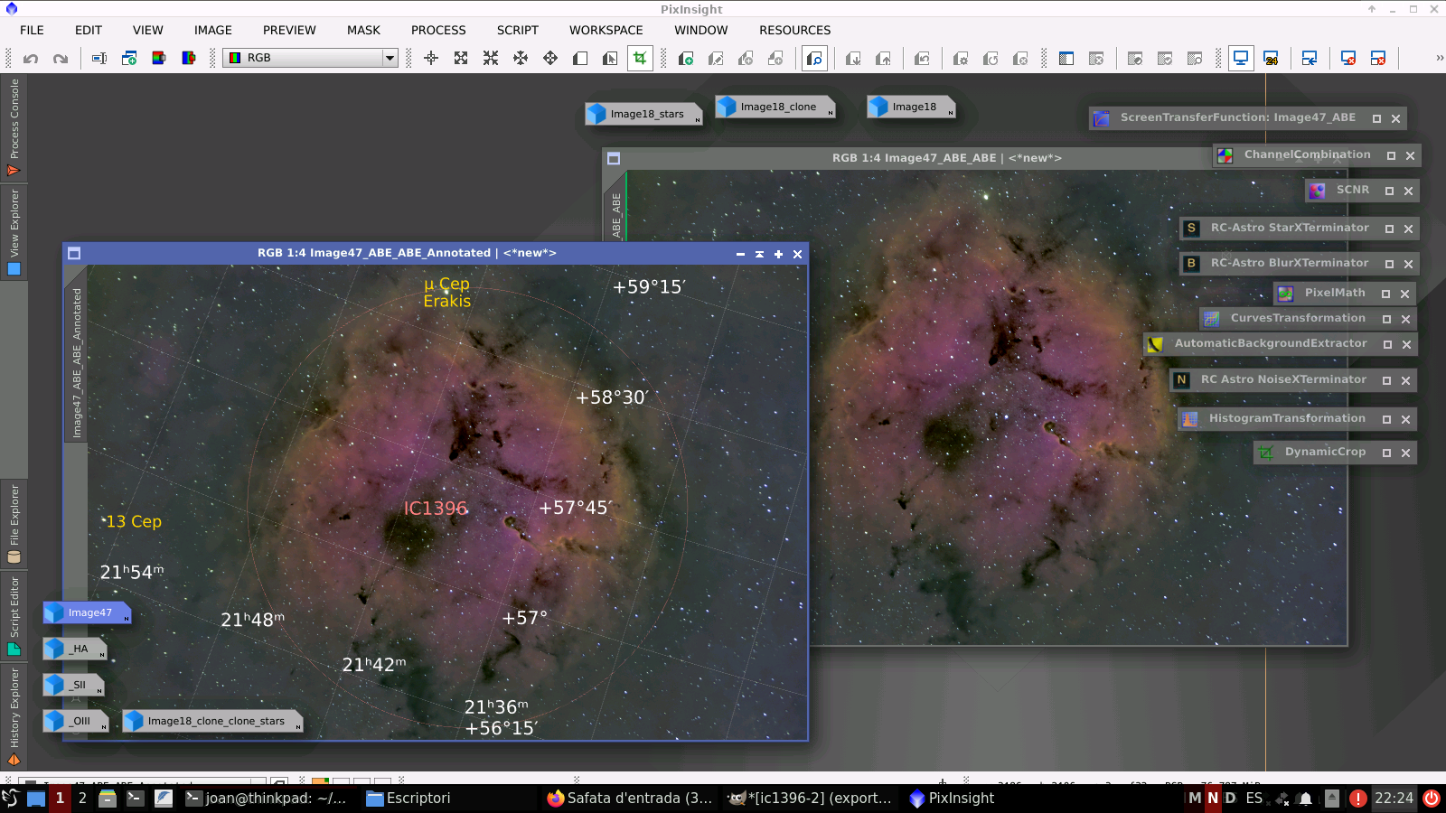 IC1396 HortaSud Astronomia