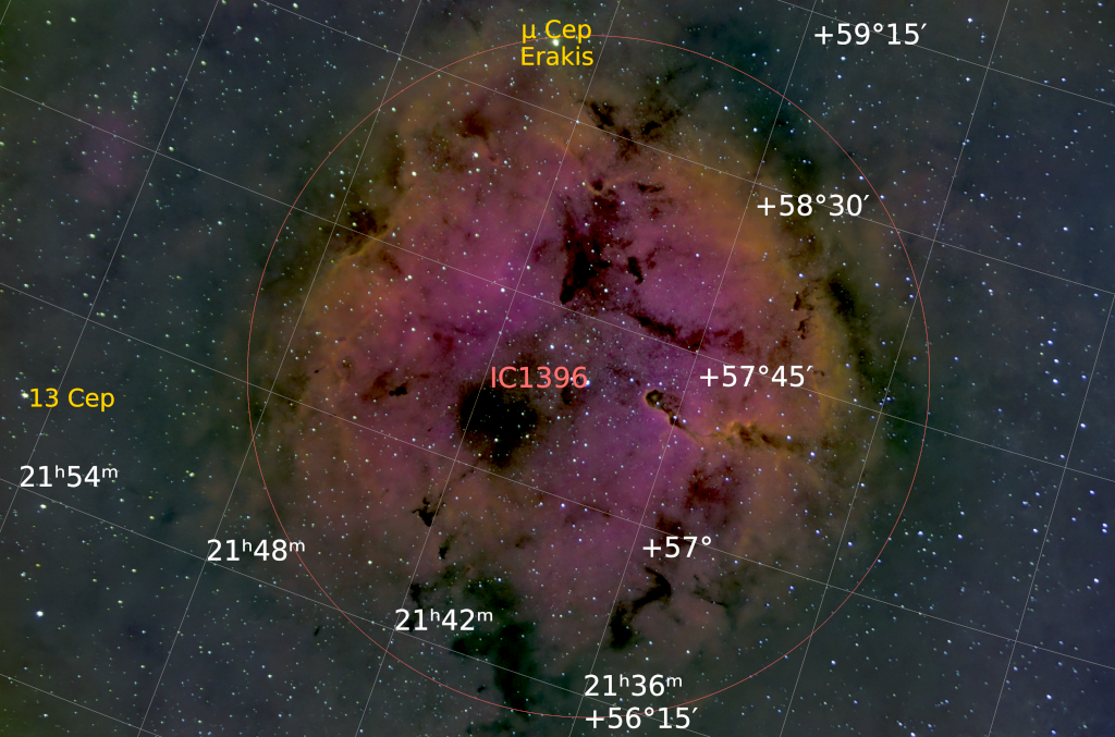 IC1396 HortaSud Astronomia
