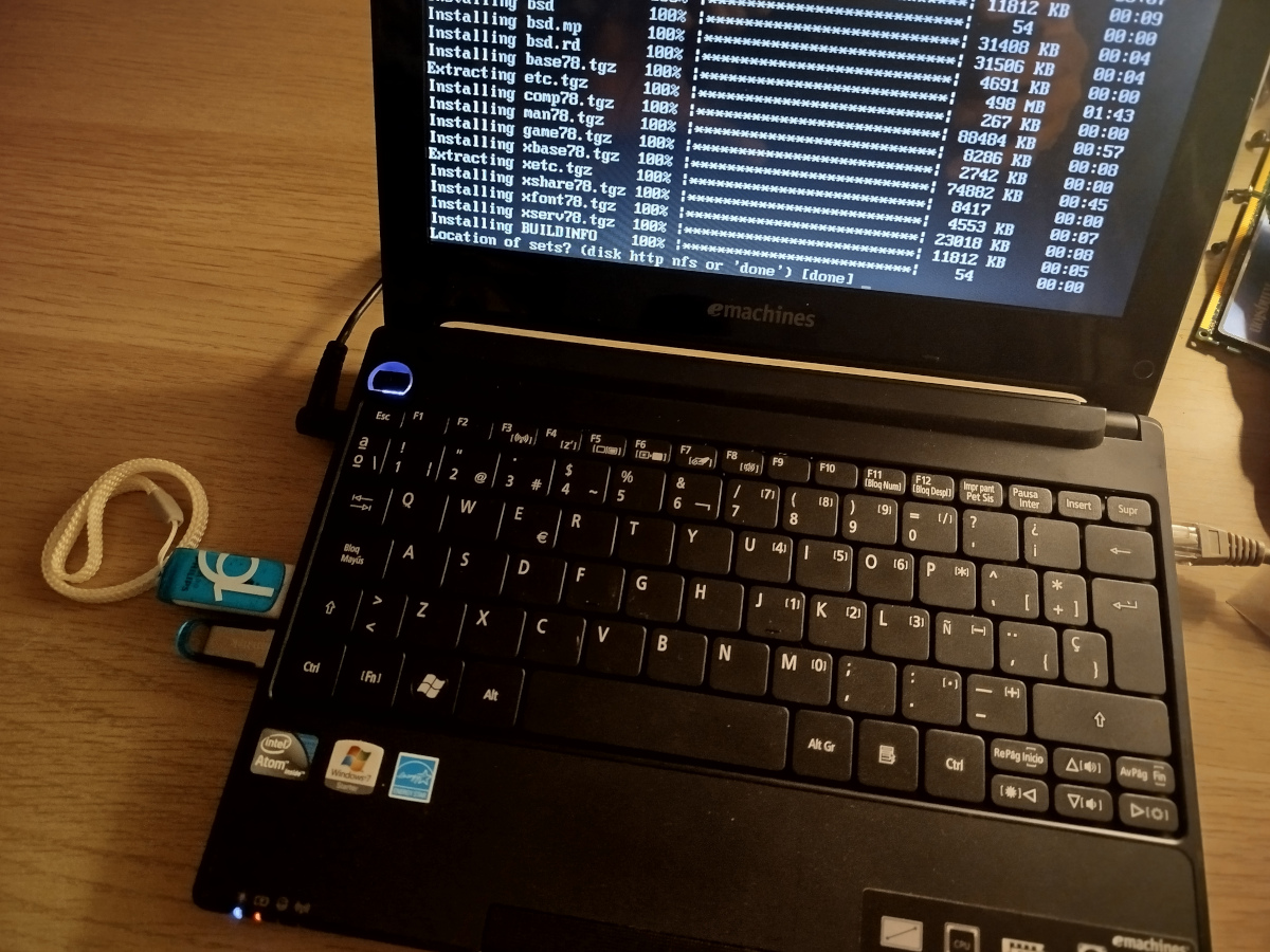 instal·lant OpenBSD en un dispositiu pendrive USB