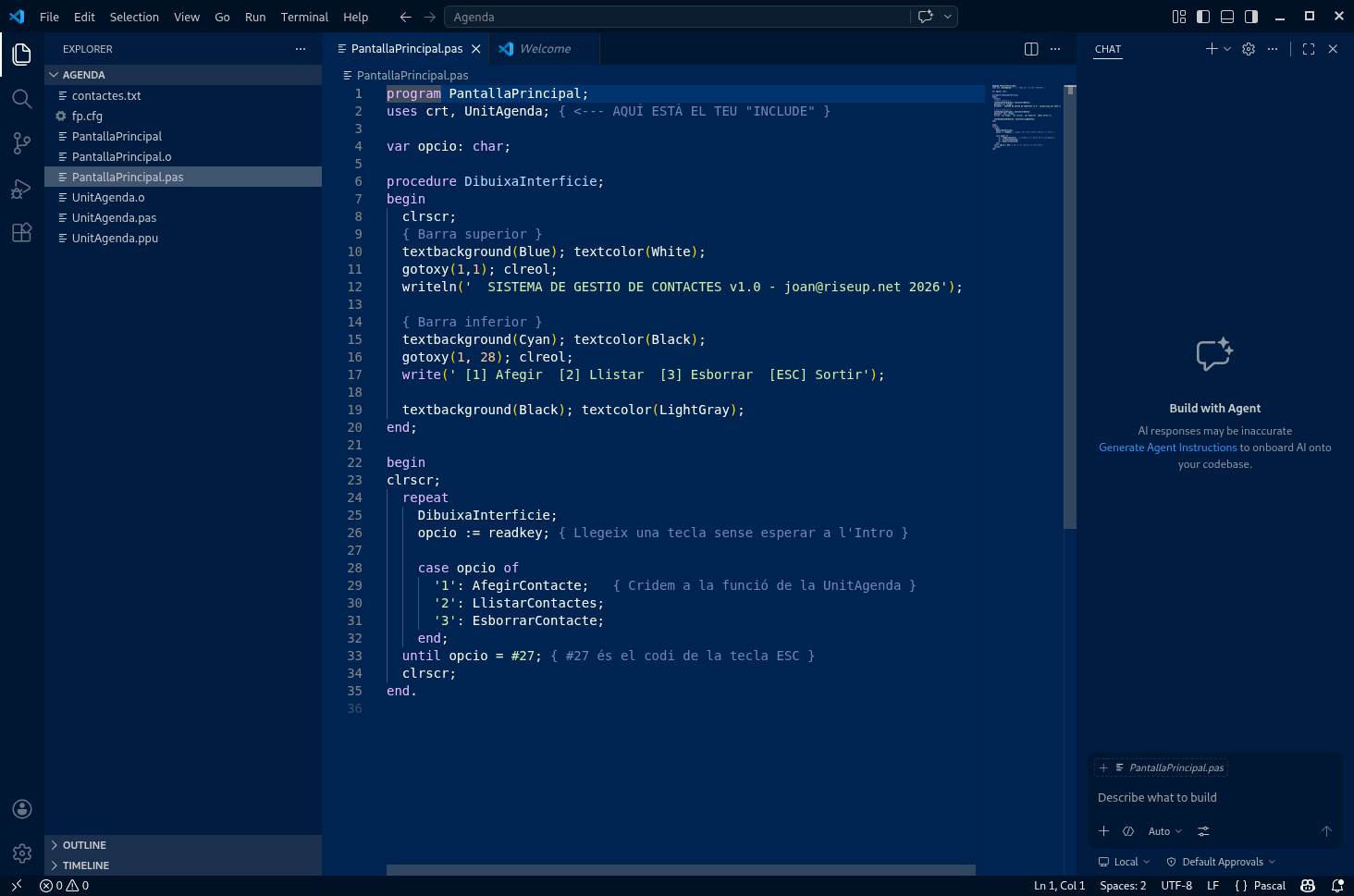 VS Code a Debian 13