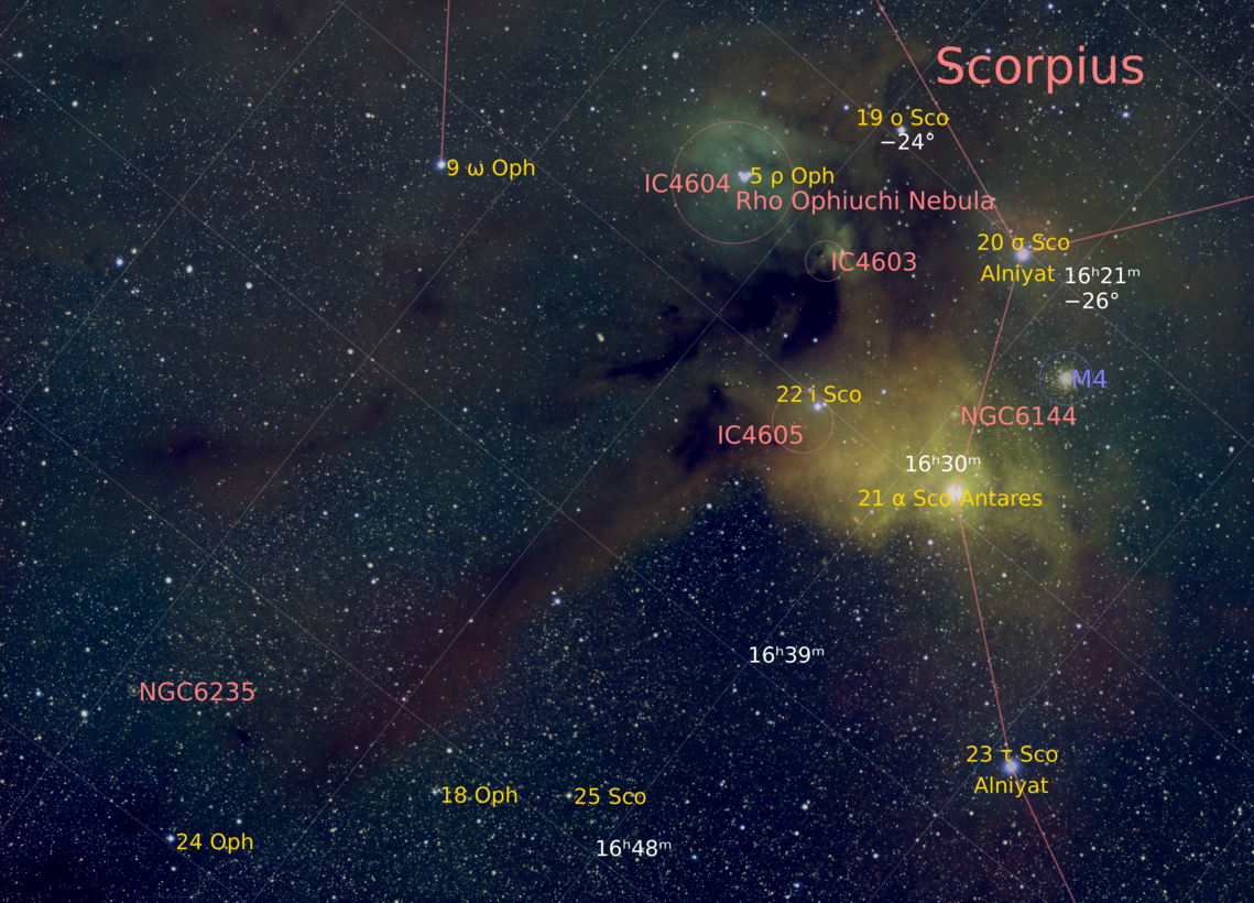 Processant Rho Ophiuchi amb Pixinsight