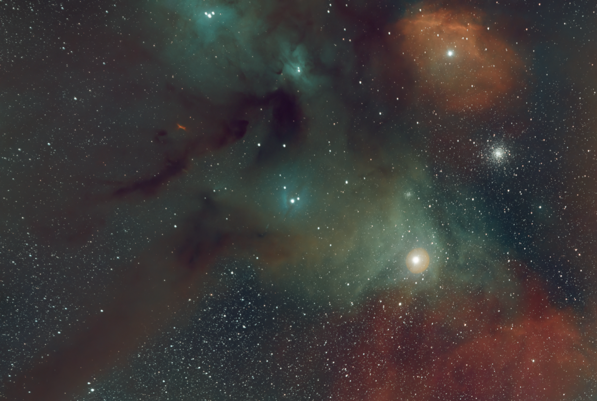 Processant Rho Ophiuchi amb Pixinsight