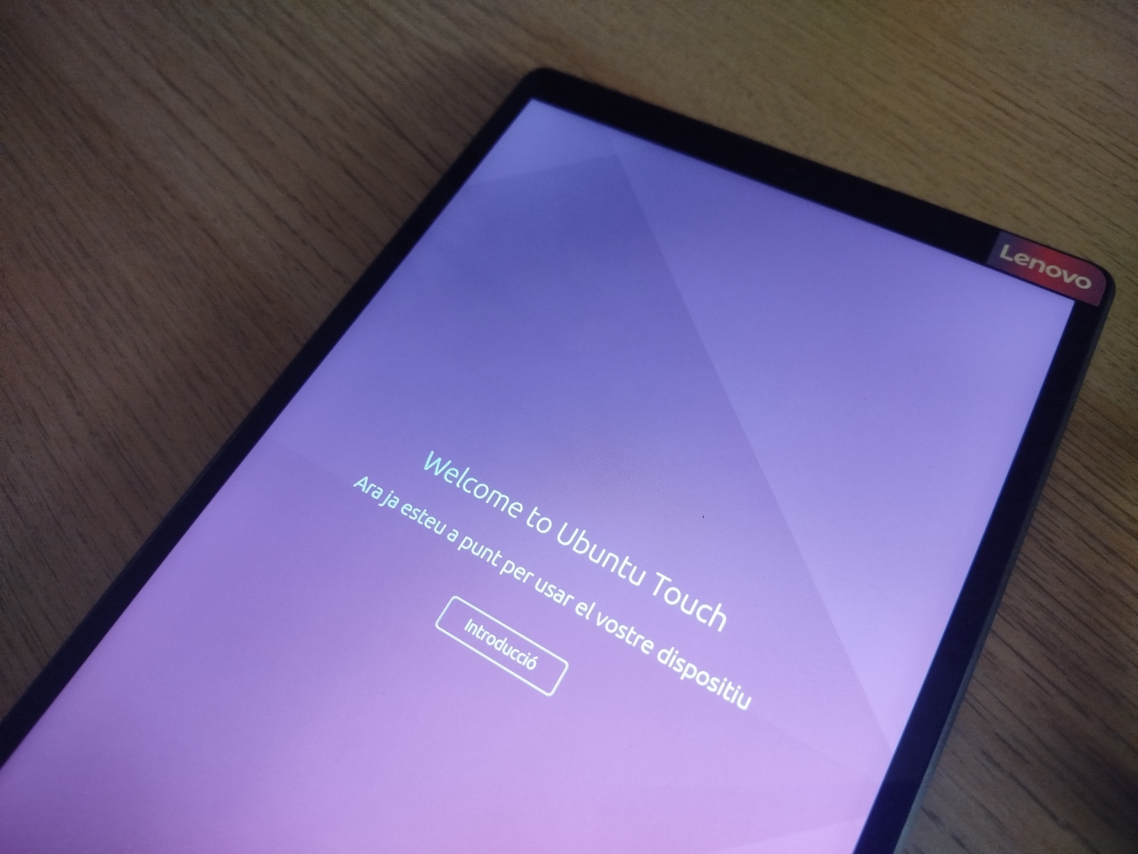 Ubuntu Touch en Tablet Lenovo Tab M10