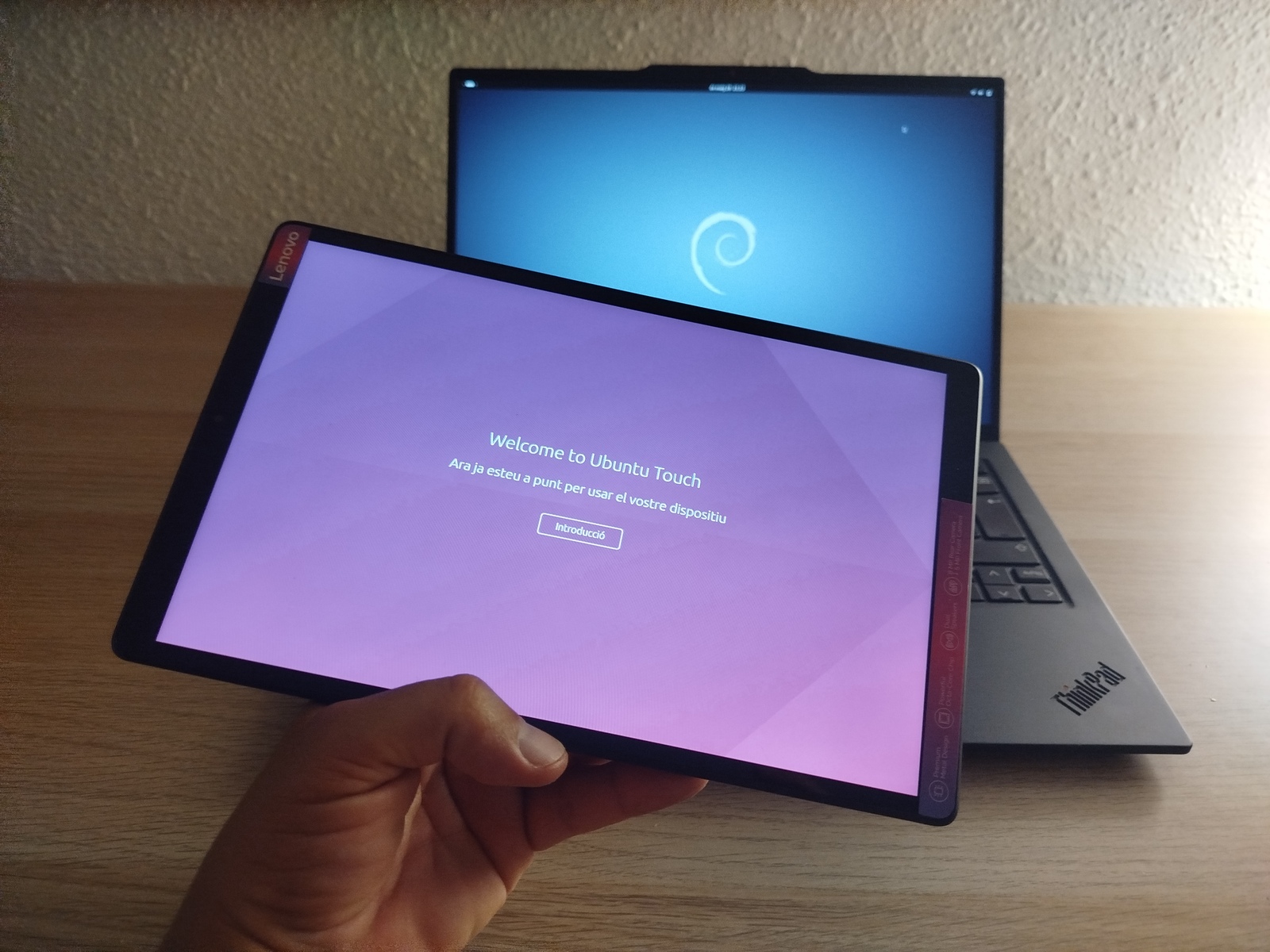 Ubuntu Touch en Tablet Lenovo Tab M10