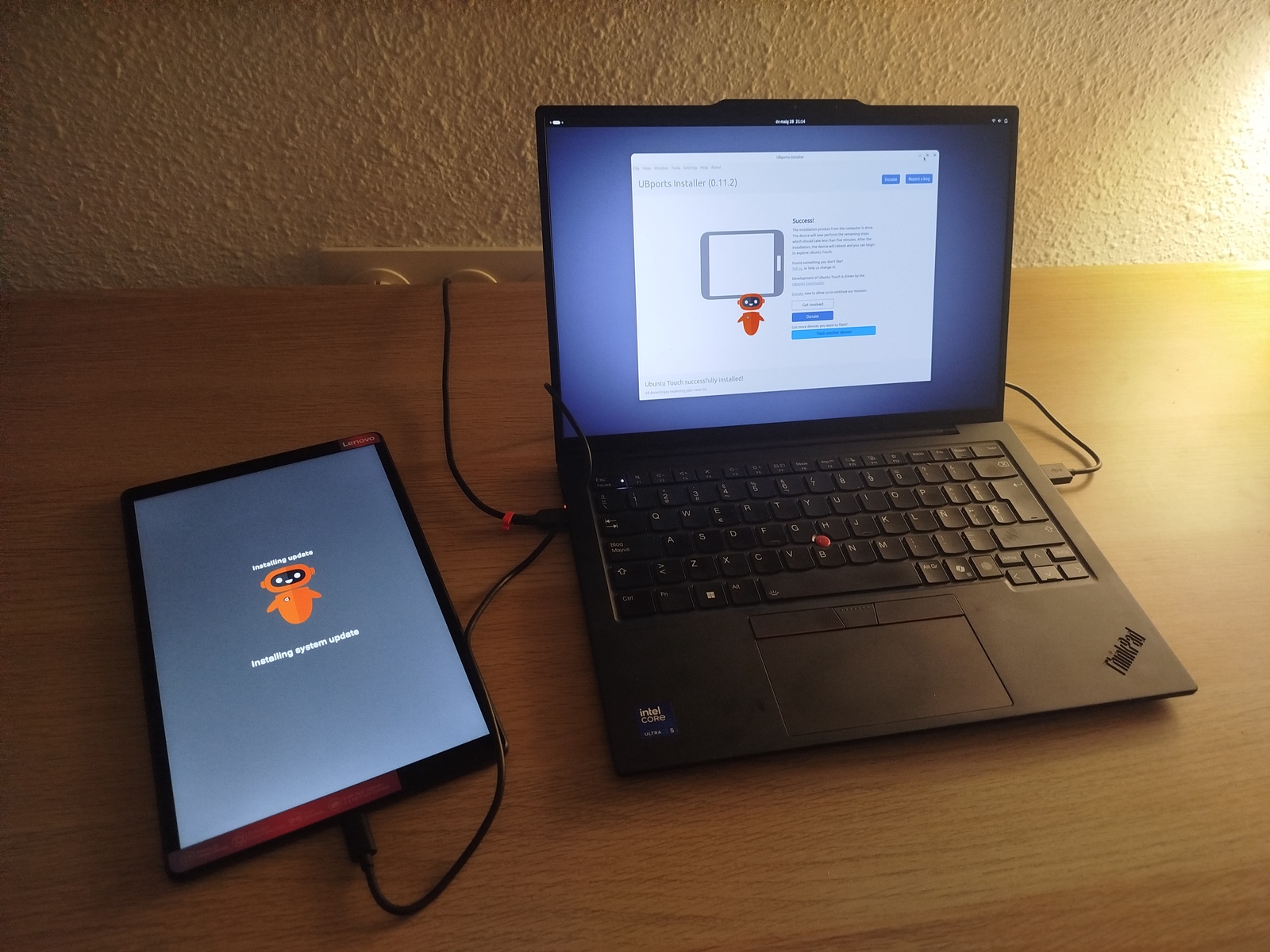 Ubuntu Touch en Tablet Lenovo Tab M10