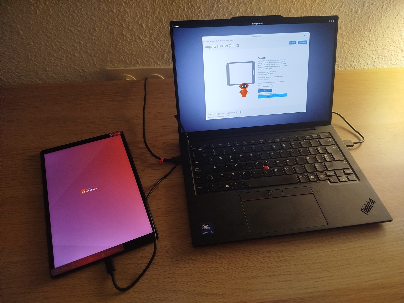Ubuntu Touch en Tablet Lenovo Tab M10