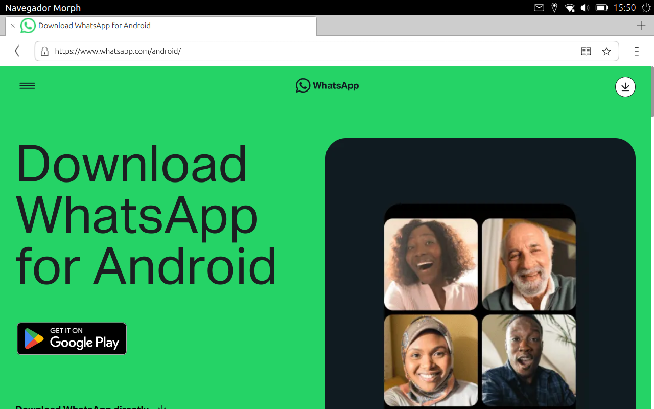 Ubuntu Touch + Waydroid + Whatsapp