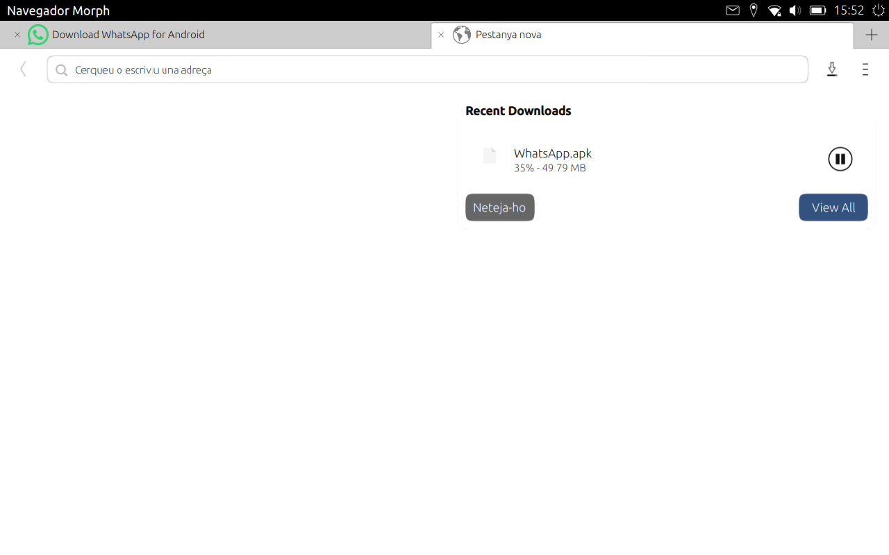 Ubuntu Touch + Waydroid + Whatsapp