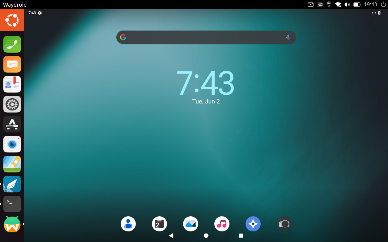 Ubuntu Touch + Waydroid + Whatsapp