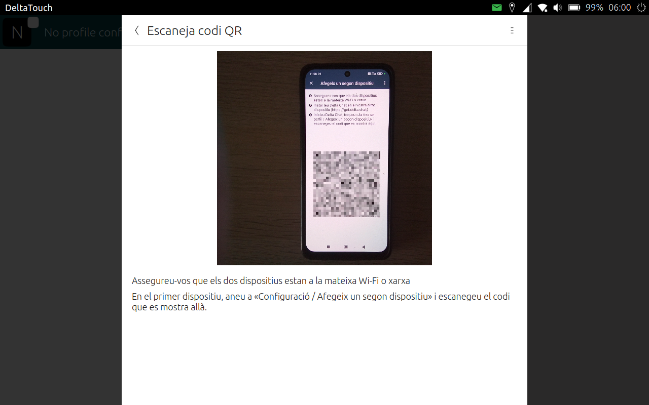 Delta Chat Ubuntu Touch