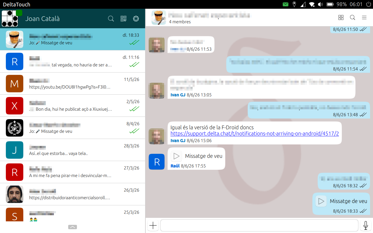 Delta Chat Ubuntu Touch