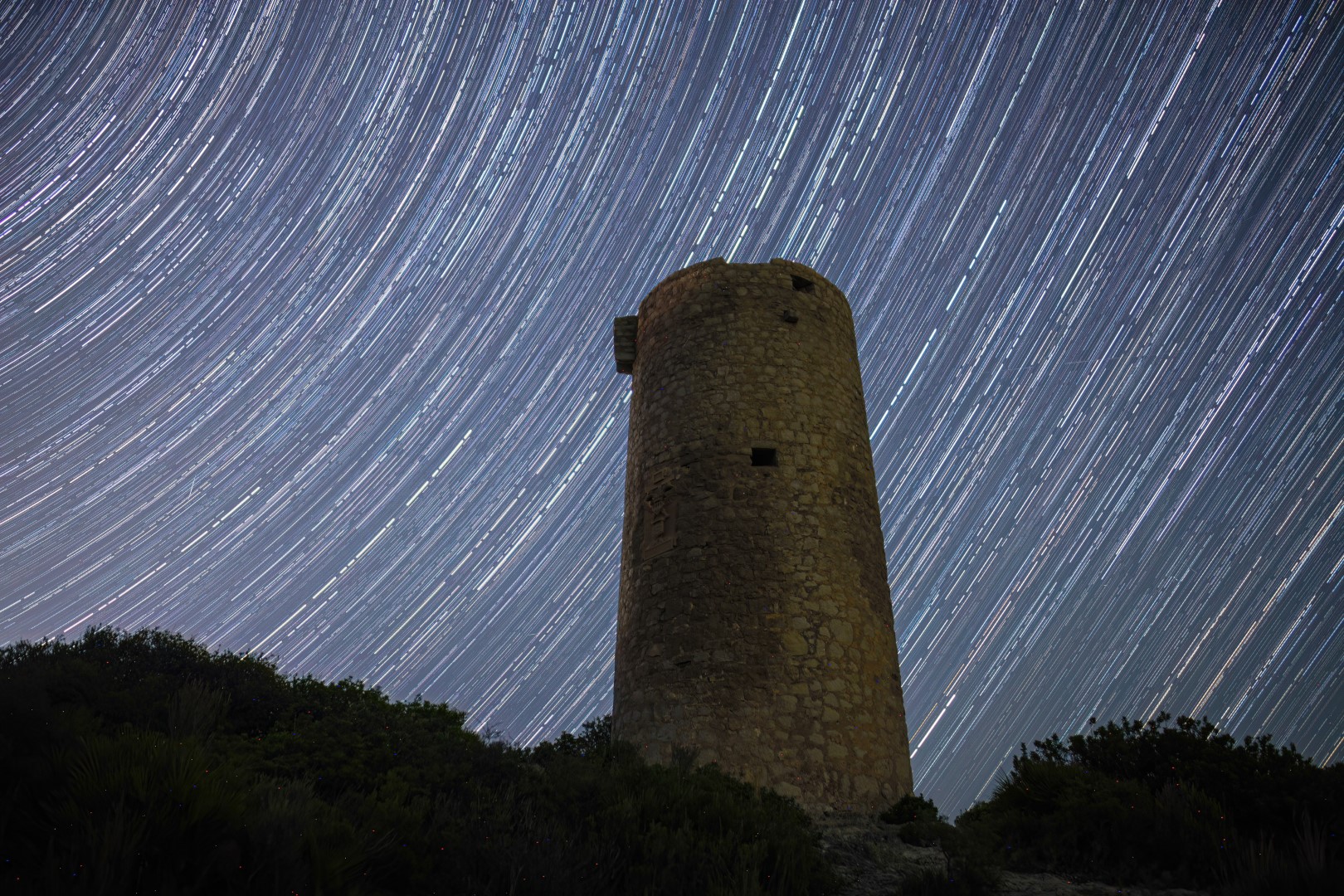 Star Trail Alcossebre
