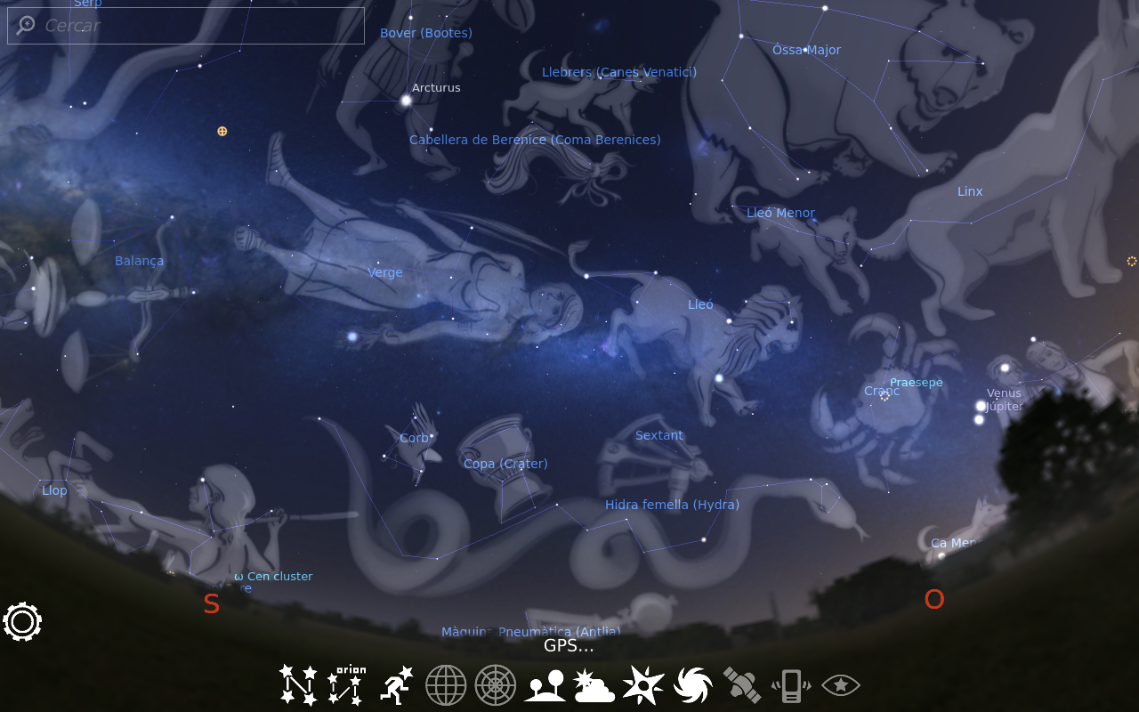 Stellarium a Ubuntu Touch