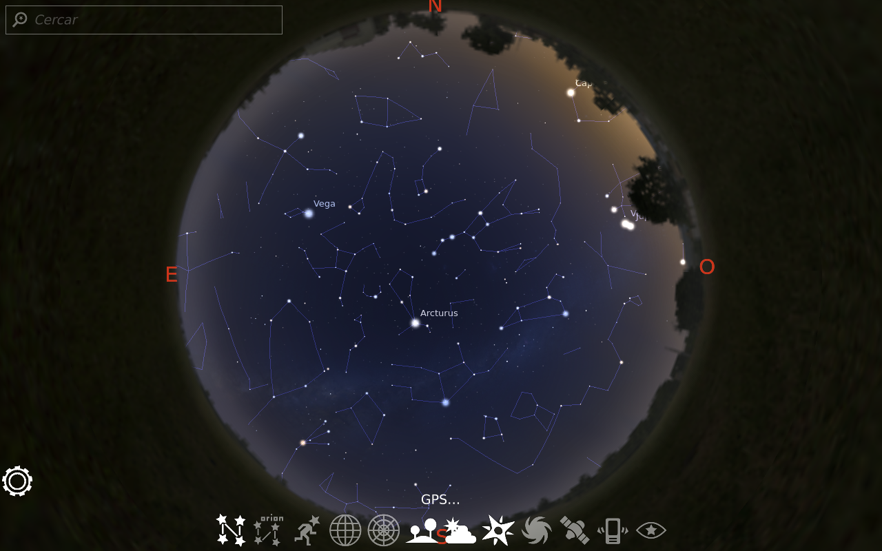 Stellarium a Ubuntu Touch