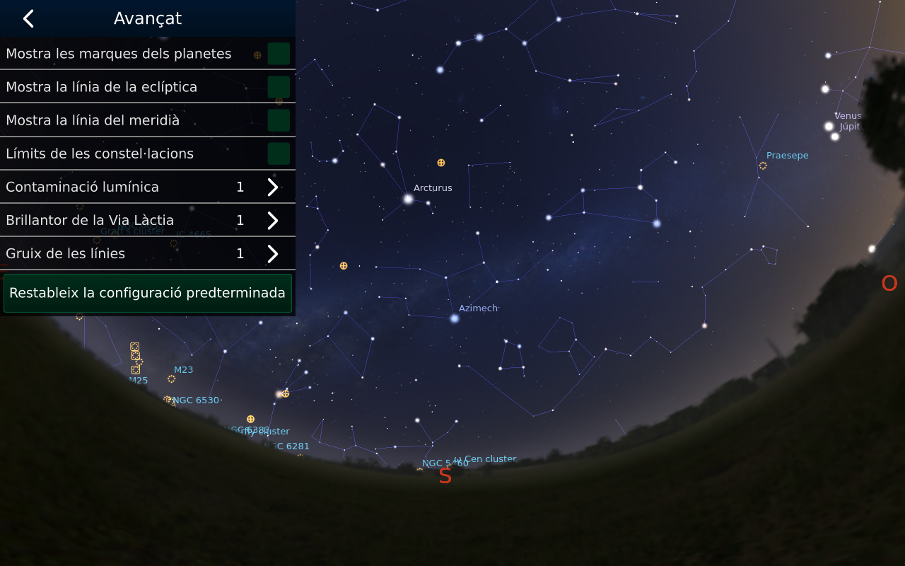 Stellarium a Ubuntu Touch