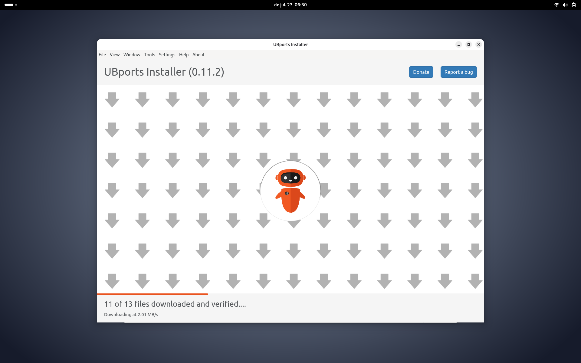 Reinstal·lant Ubuntu Touch UBports