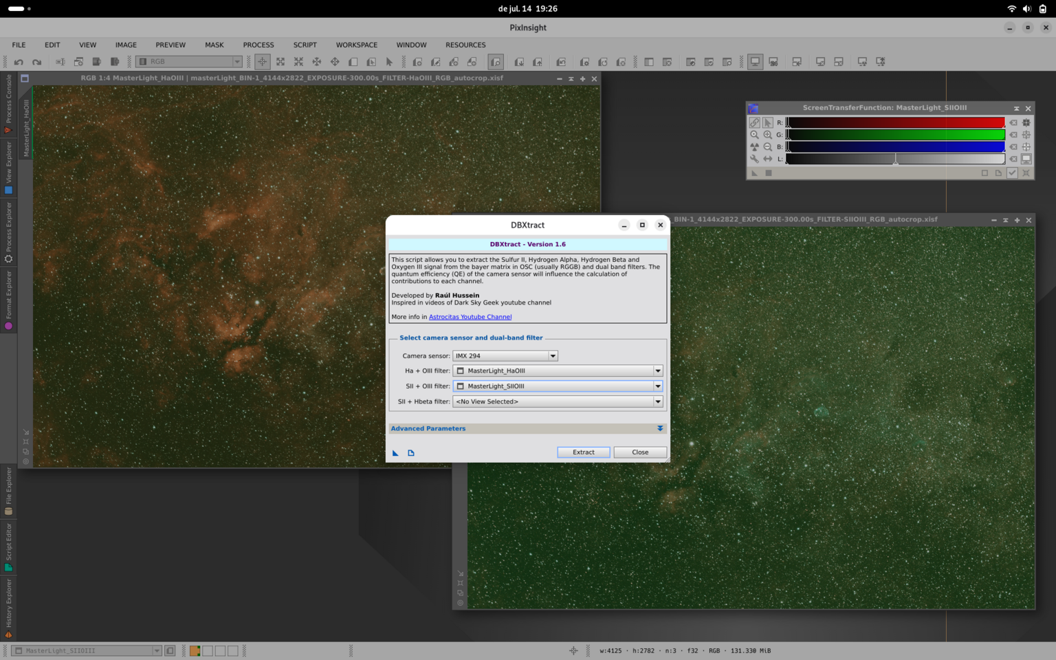 Cygnus en paleta SHO