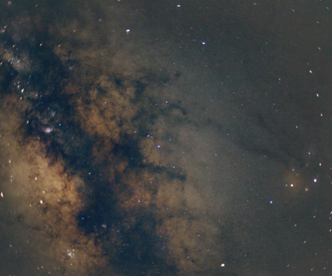 PixInsight regió de la via làctia i Rho Ophiuchi