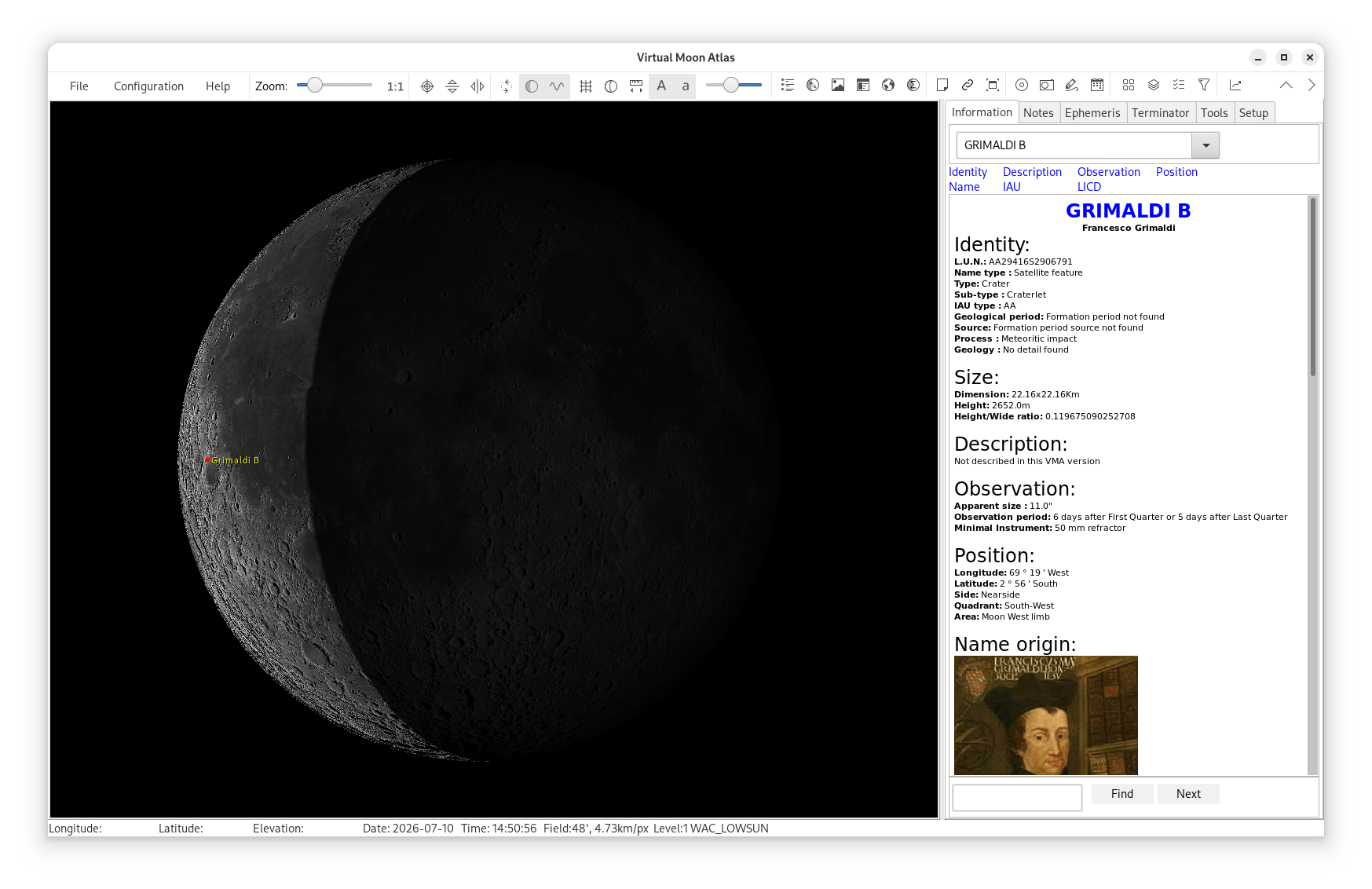 Virtual Moon Atlas