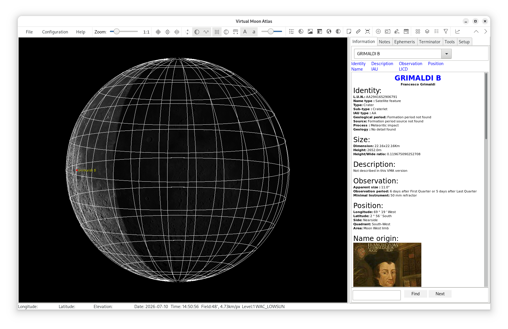 Virtual Moon Atlas