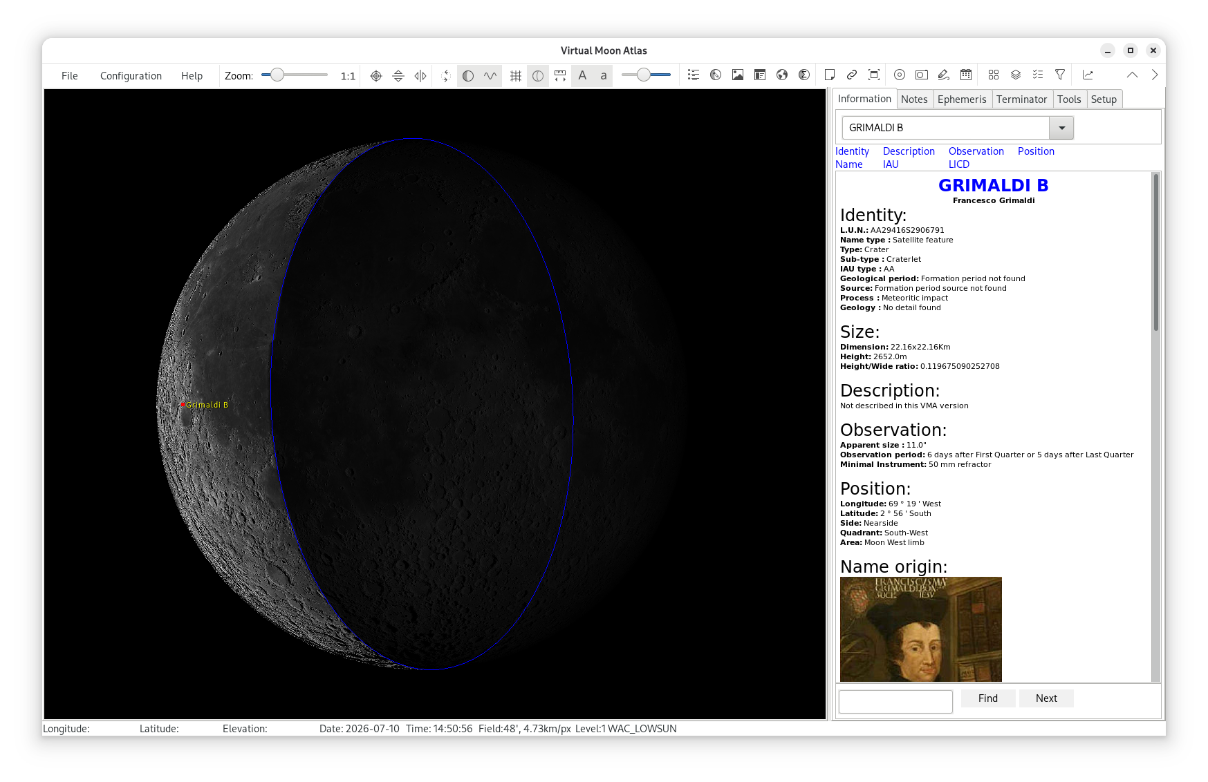 Virtual Moon Atlas