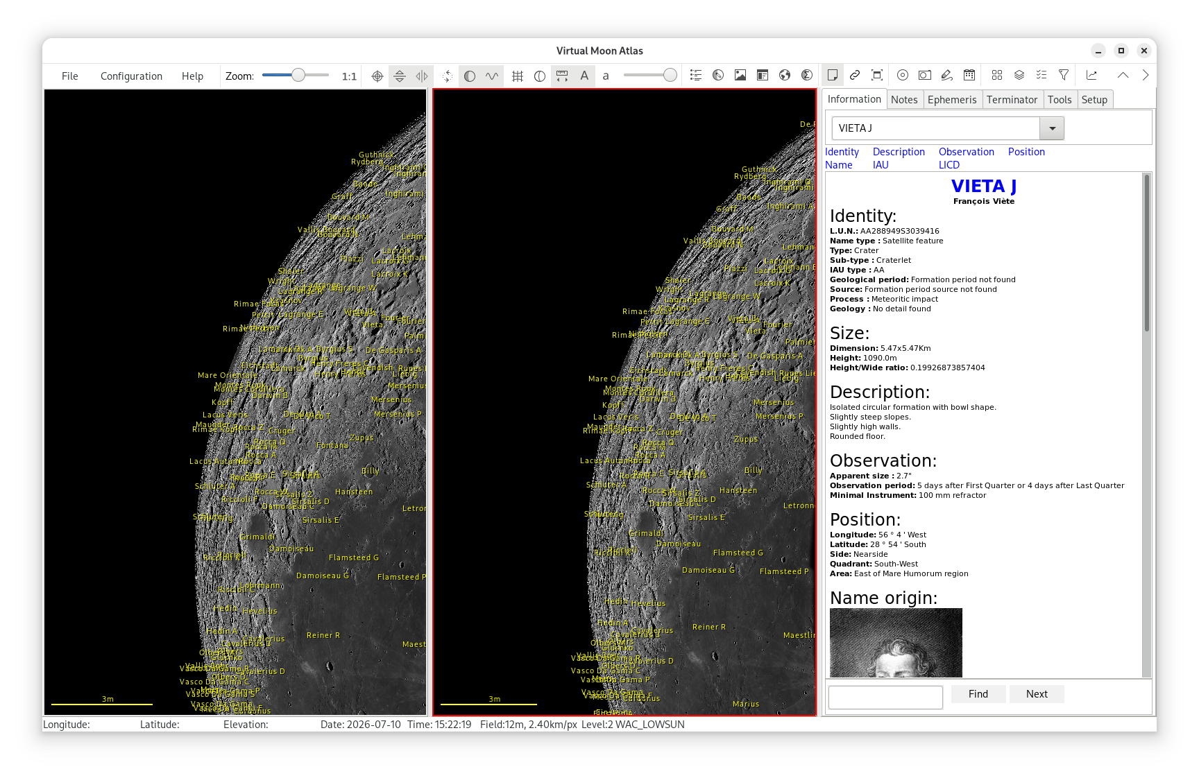 Virtual Moon Atlas