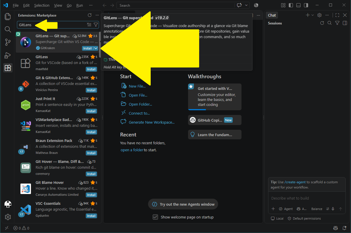 Visual Studio Code i Git portable