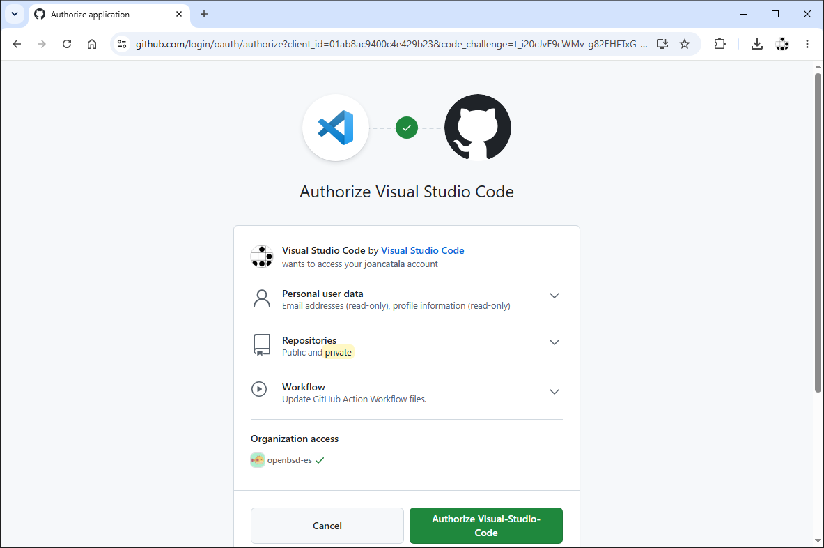 Visual Studio Code i Git portable