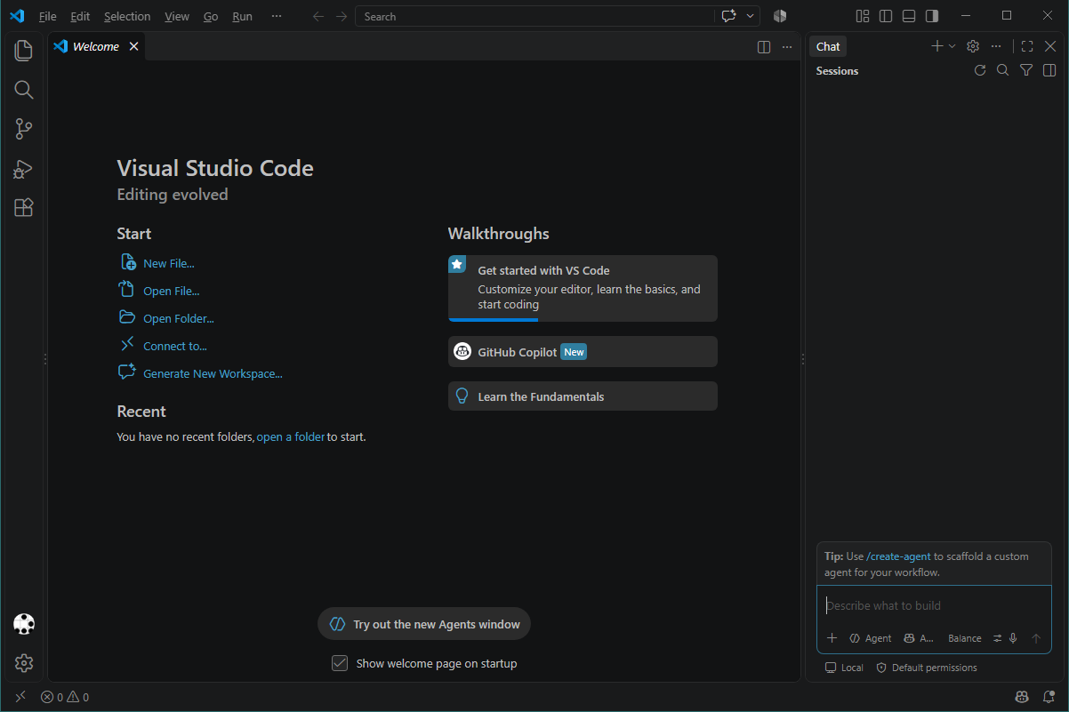 Visual Studio Code i Git portable