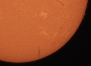 Sol en Hidrogen alpha (Abril 2025)