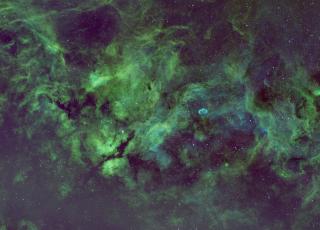 Regió de Cygnus amb paleta SHO