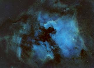 NGC7000 en paleta SHO