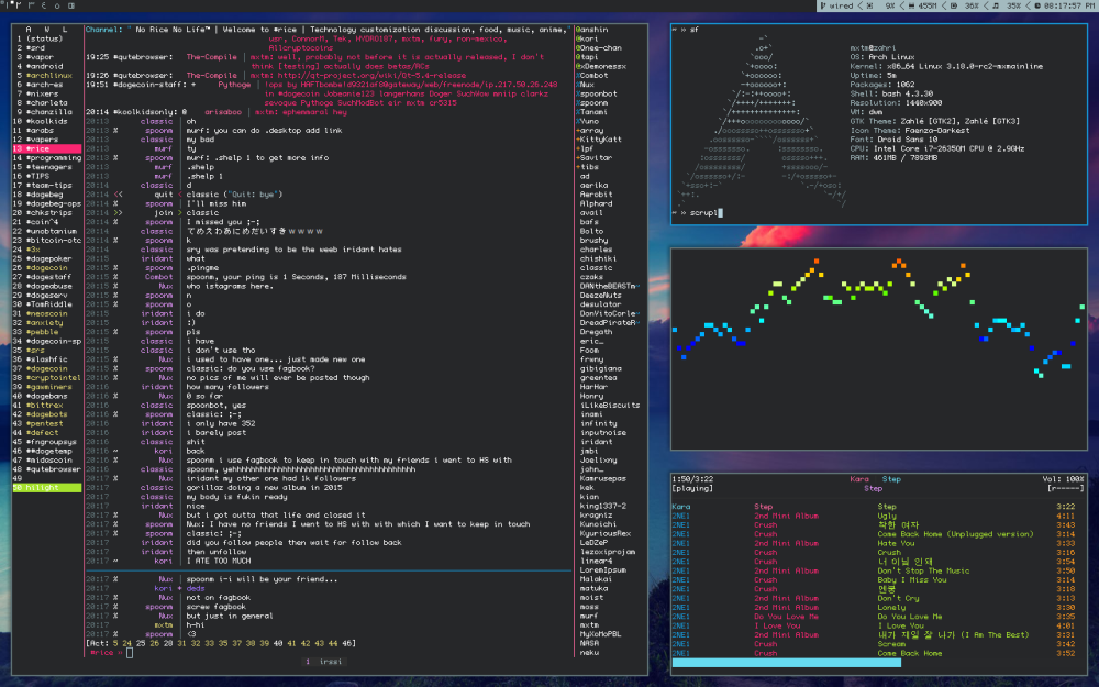 Compartir sessions i pantalles Tmux a diferents ordinadors