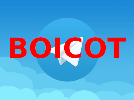 Boicot a Telegram