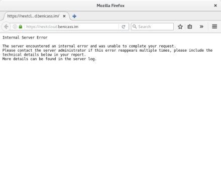 reiniciar mysql a FreeBSD per al Nextcloud