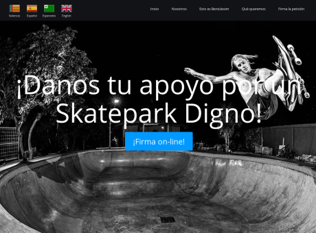 Volem un Skatepark a Benicàssim