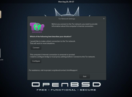 Navegant des de la xarxa Tor a OpenBSD