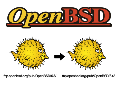 Migrant OpenBSD 6.3 a la nova versió 6.4