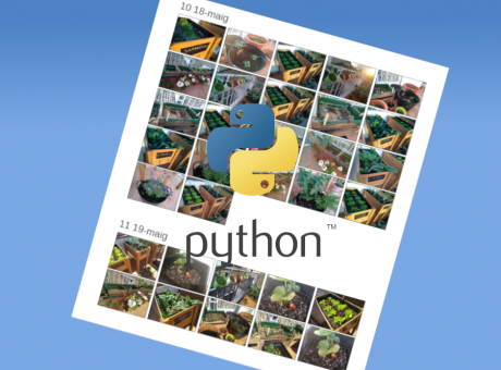 Desenvolupant amb Python un generador de galeries d'imatges estàtiques HTML5 per al meu hortet